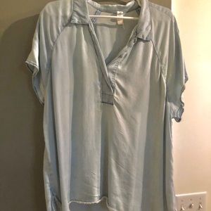 Anthropologie Amadi Chambray Shirt